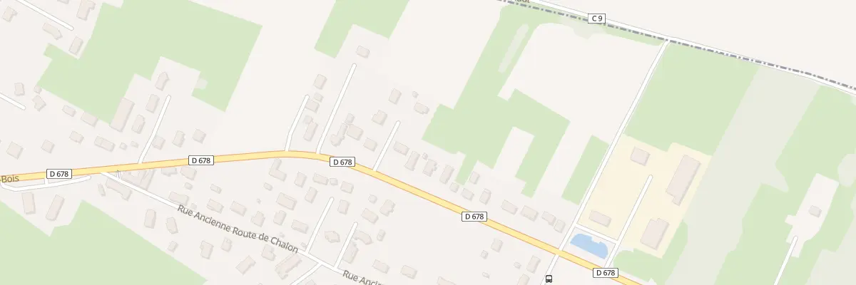 Plan du 49 Rte de St Germain du Bois à Oslon