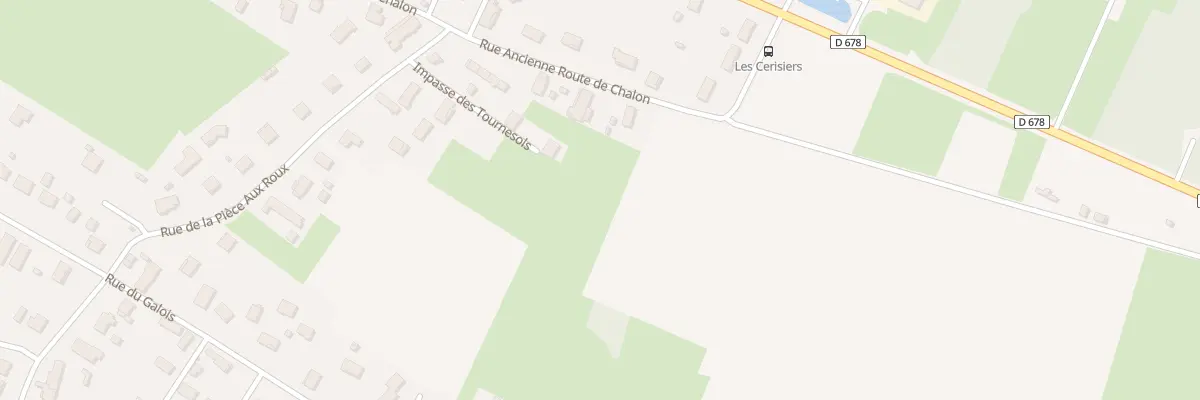 Plan du 24 Rue Ancienne Rte de Chalon à Oslon