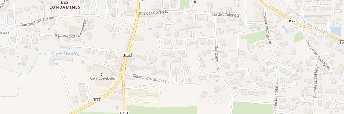 Plan du 5807 Coignet à Tulette