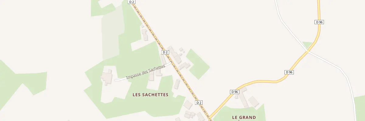 Plan du 1300 Rte de Pont de Veyle à Biziat
