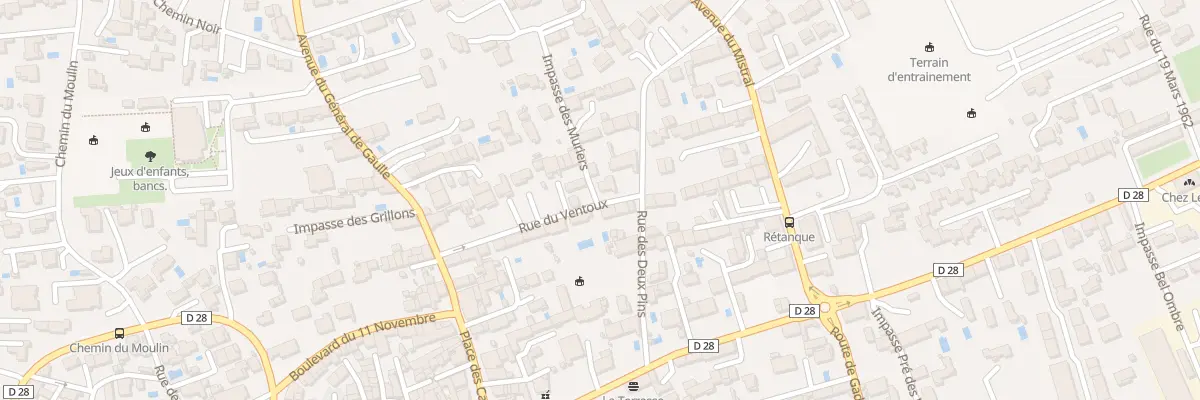 Plan du 179 Rue du Ventoux à Saint-Saturnin-lès-Avignon