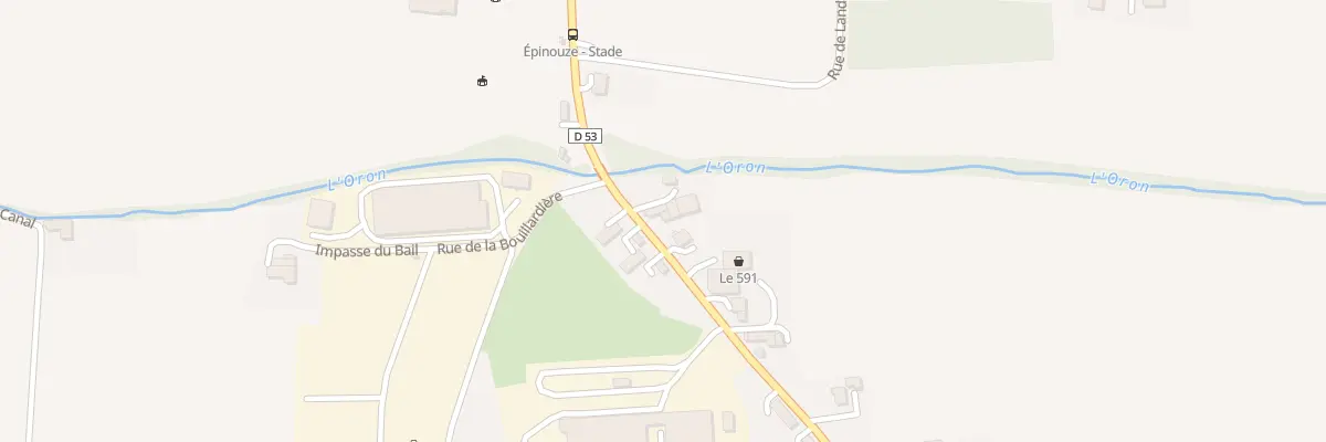Plan du 345 Rte de Saint-Sorlin à Épinouze