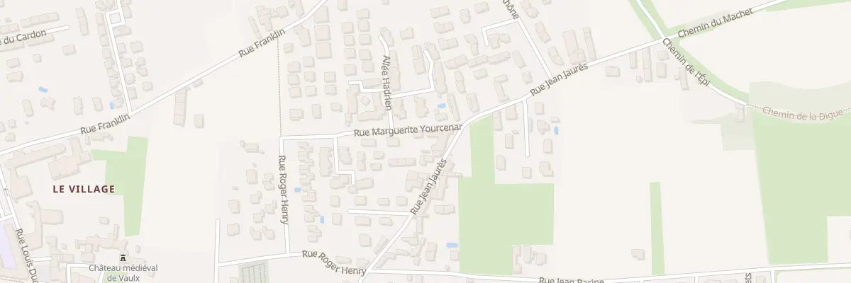Plan du 31 Rue Jean Jaurès à Vaulx-en-Velin