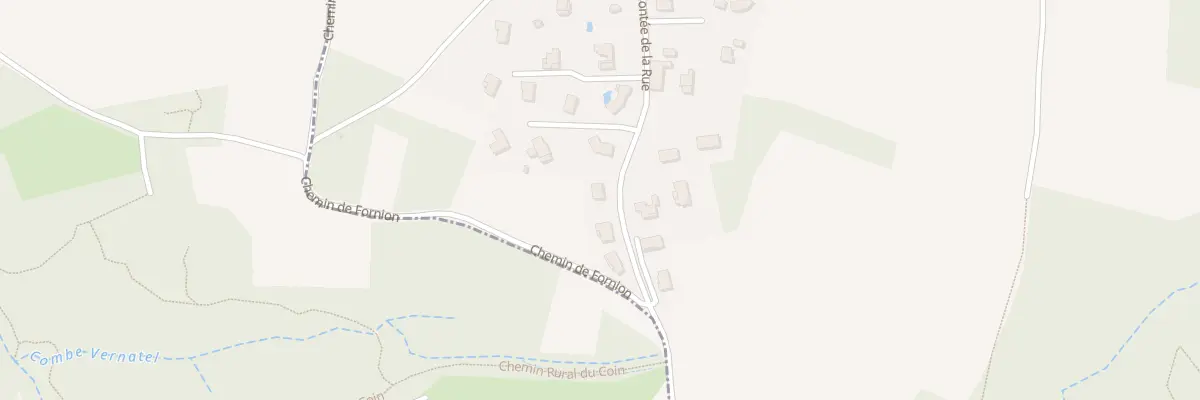 Plan du 5685 Mte de la Rue à Chaponnay