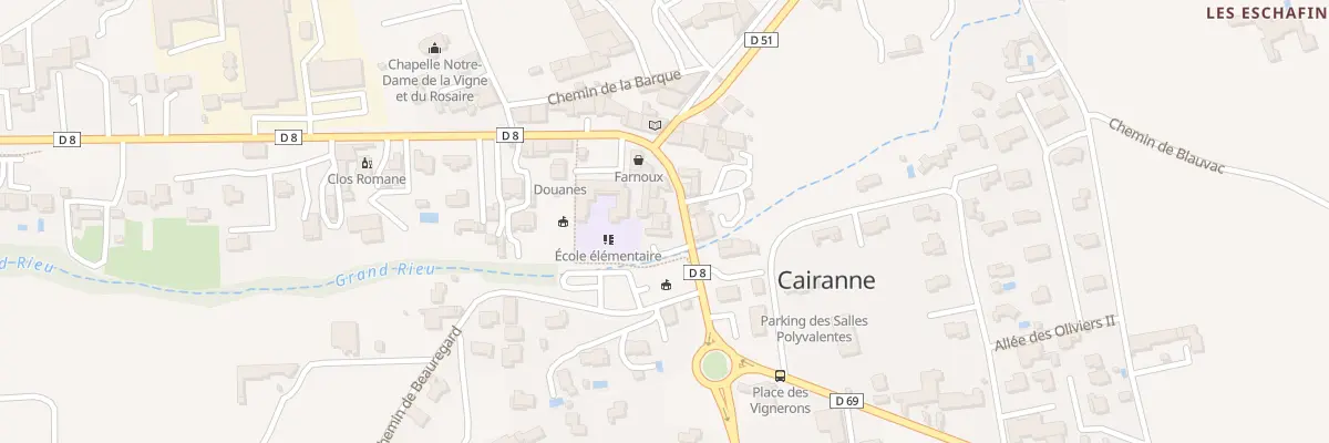 Plan du 5199 La Laune à Cairanne