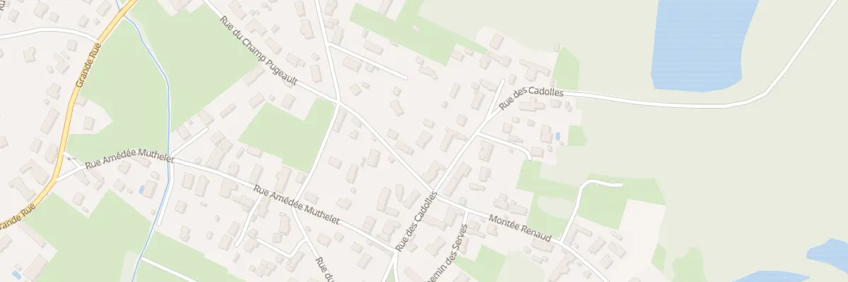 Plan du 9 Rue des Cadolles à Sassenay