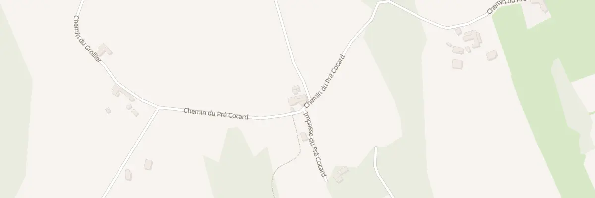 Plan du 94 Che du Pre Cocard à La Chapelle-de-Surieu