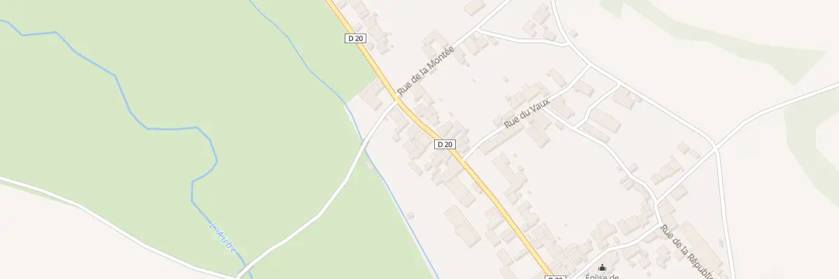 Plan du 69 Rue du Moulin à Aubepierre-sur-Aube