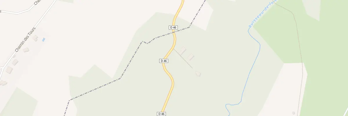 Plan du 1200 Rte de Chalon à Monsteroux-Milieu