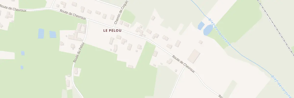 Plan du 542 Rte de Chevroux à Ozan