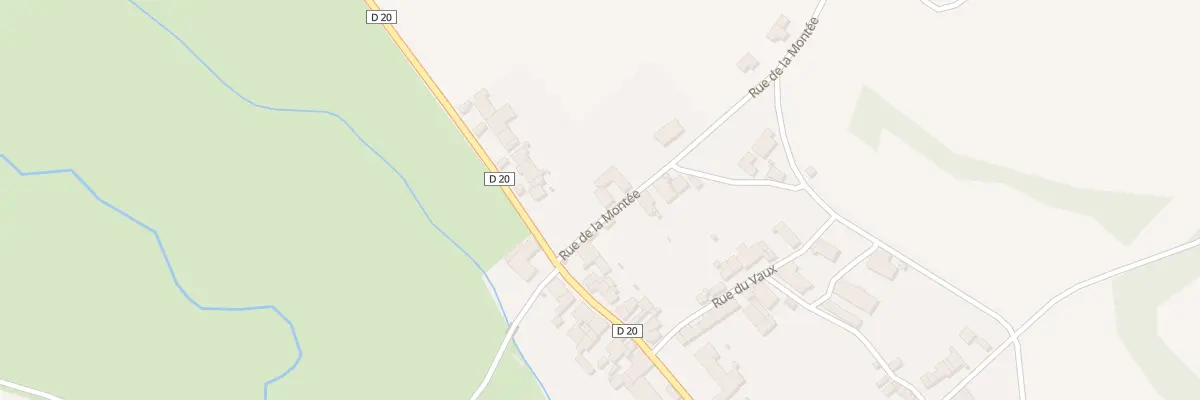 Plan du 3 Rue de la Montee à Aubepierre-sur-Aube