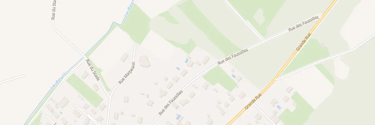 Plan du 23 Rue des Faussilles à Sassenay