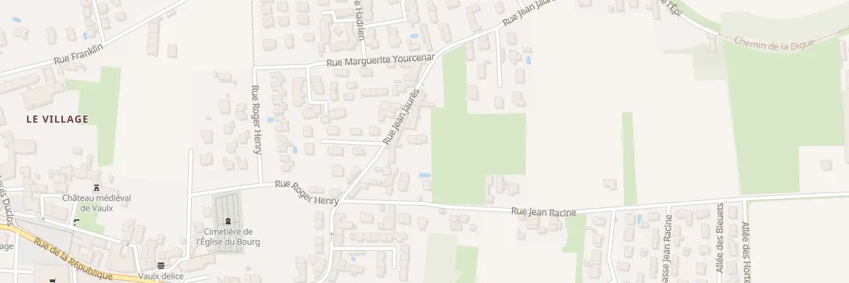 Plan du 28 Rue Jean Jaurès à Vaulx-en-Velin