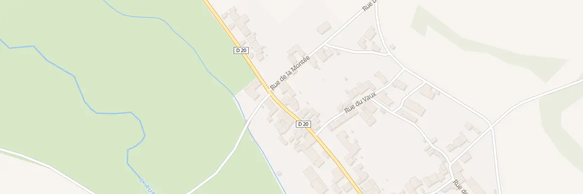 Plan du 80 Rue du Moulin à Aubepierre-sur-Aube