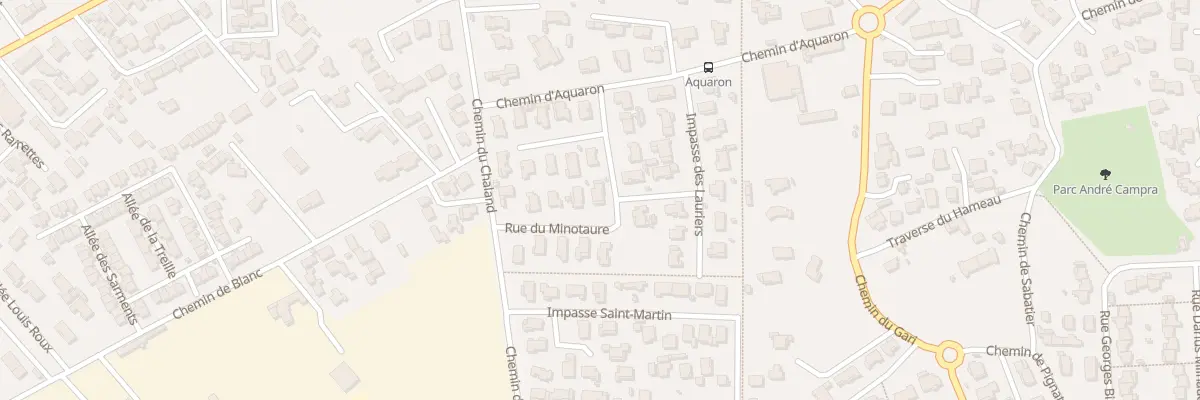 Plan du 110 Rue du Minotaure à Fos-sur-Mer