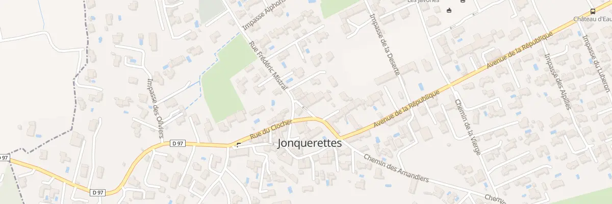 Plan du 52A Rue du Clocher à Jonquerettes