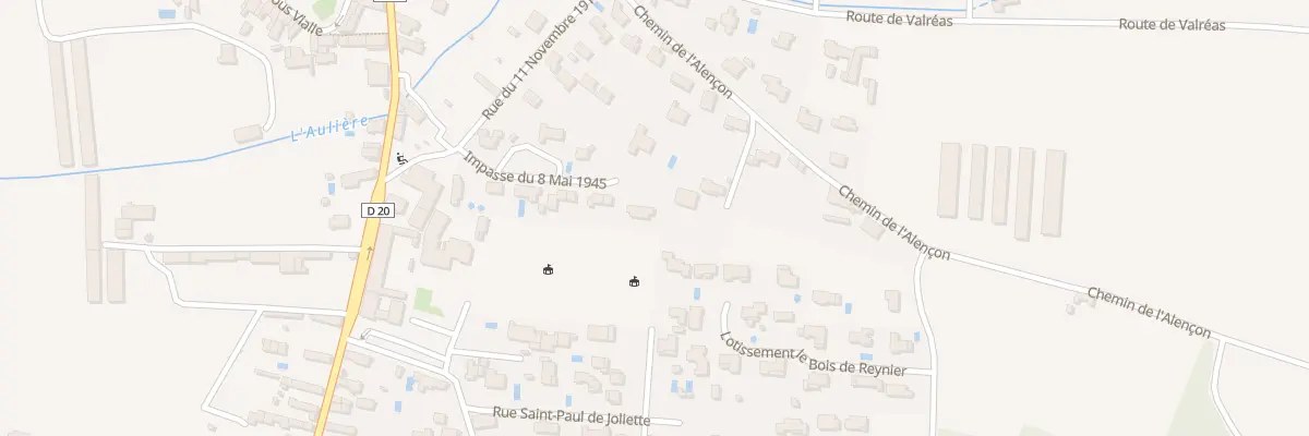 Plan du 5136 Le Garrigon à Grillon