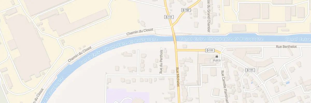 Plan du 10 Rue du Perthois à Saint-Dizier