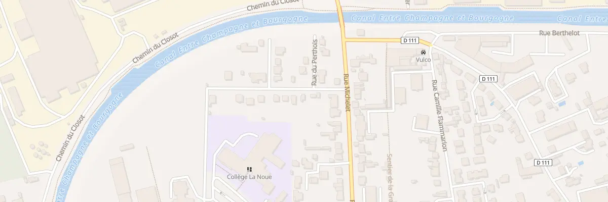 Plan du 5 Rue du Perthois à Saint-Dizier