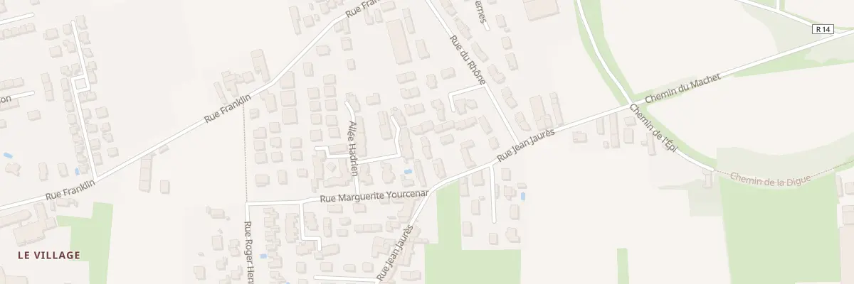 Plan du 37 Rue Jean Jaurès à Vaulx-en-Velin