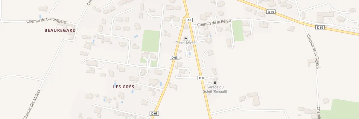 Plan du 5474 Rte d’Orange à Cairanne