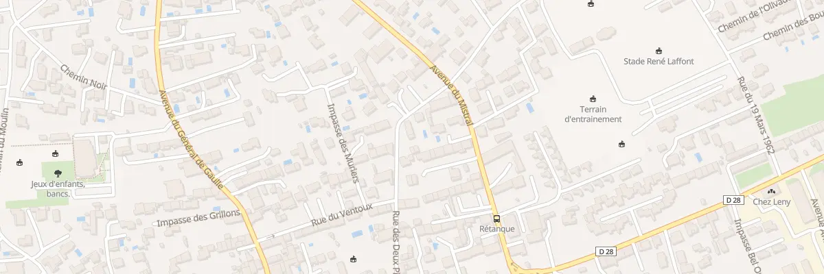 Plan du 282 Rue du Ventoux à Saint-Saturnin-lès-Avignon