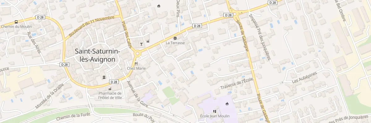 Plan du 104 Imp des Grandes Terres à Saint-Saturnin-lès-Avignon