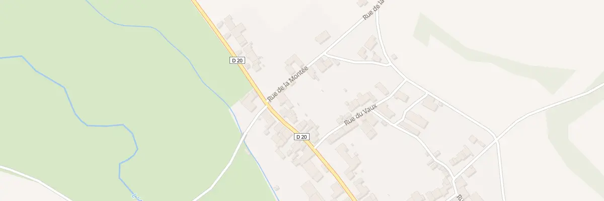 Plan du 2 Rue de la Montee à Aubepierre-sur-Aube