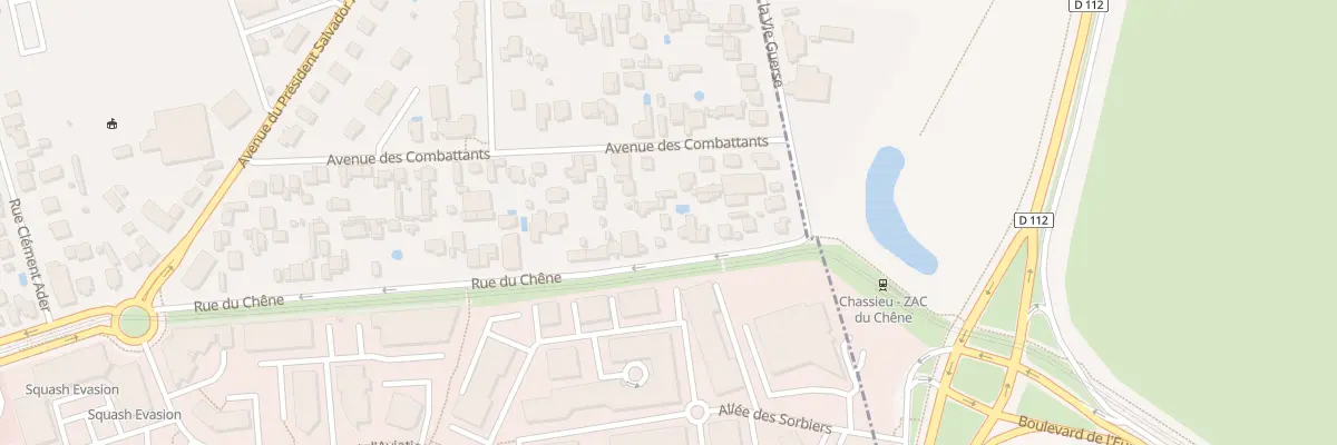 Plan du 53 Rue du Chêne à Bron