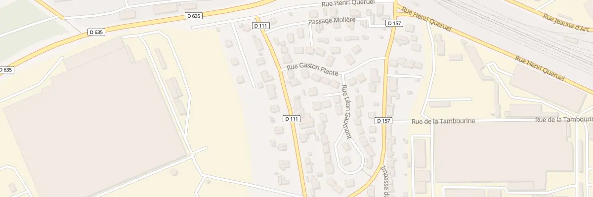 Plan du 12 Rue Molière à Saint-Dizier