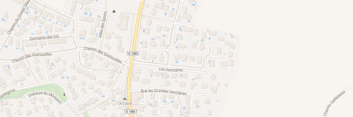Plan du 29 Lot Domaine des Charmilles à Mionnay