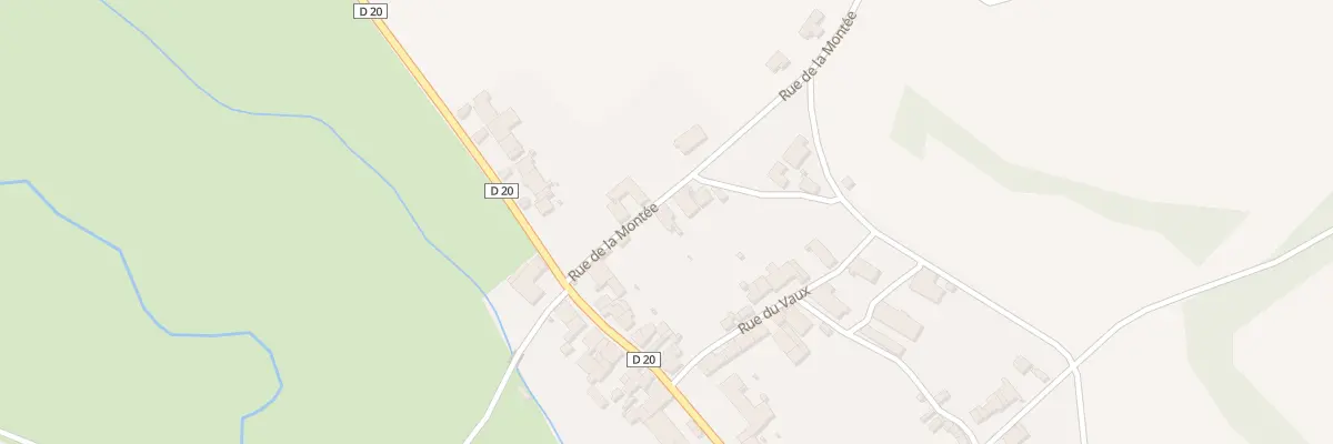 Plan du 4 Rue de la Montee à Aubepierre-sur-Aube