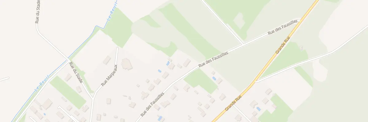 Plan du 25 Rue des Faussilles à Sassenay