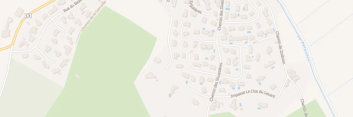 Plan du 7 All des Hautinieres à Montéléger