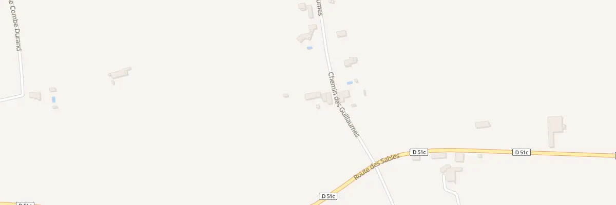 Plan du 135 Che des Guillaumes à Sonnay