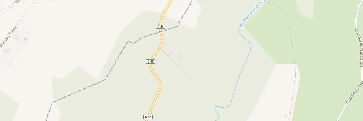 Plan du 1202 Rte de Chalon à Monsteroux-Milieu