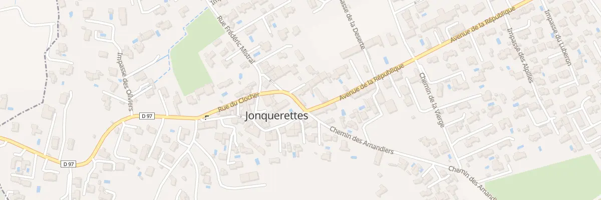 Plan du 32 Rue du Clocher à Jonquerettes