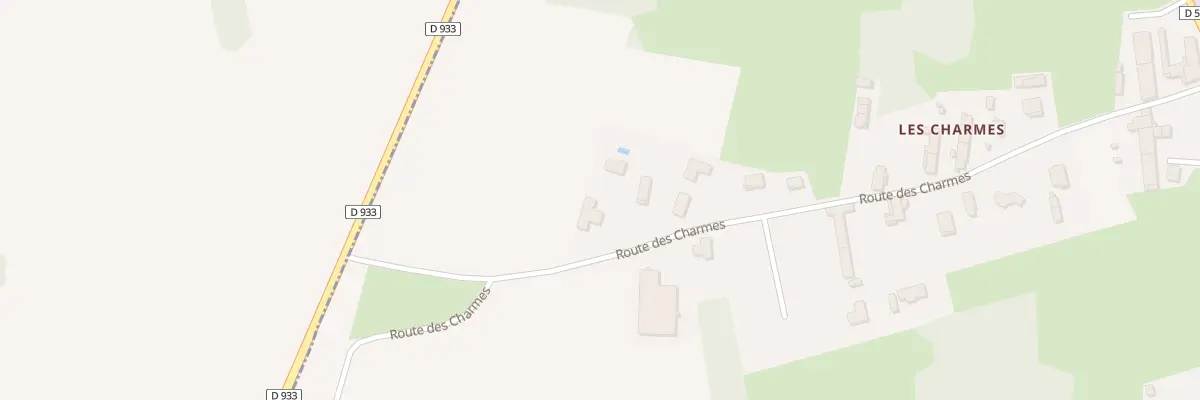 Plan du 532 Rte des Charmes à Gorrevod