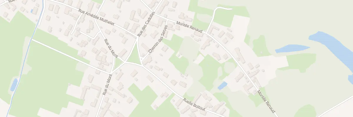 Plan du 10 Che des Serves à Sassenay