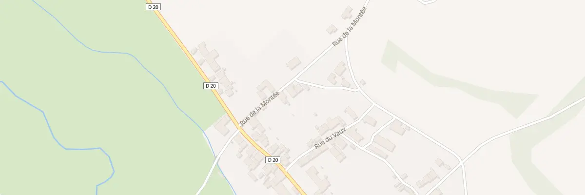 Plan du 6 Rue de la Montee à Aubepierre-sur-Aube