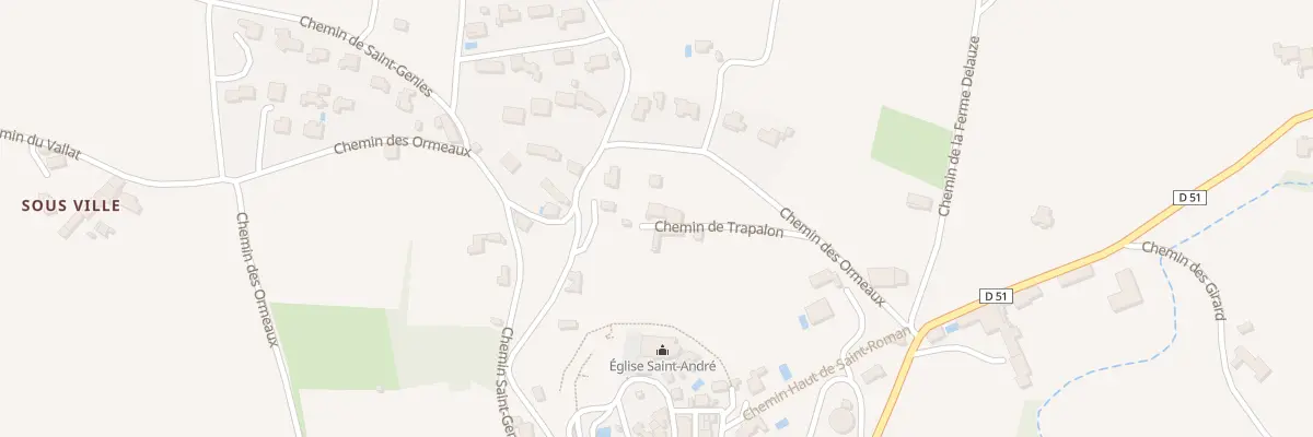 Plan du 5253 Le Village à Cairanne