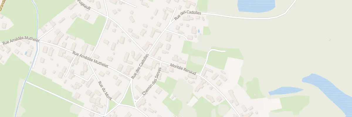 Plan du 3 Mte Renaud à Sassenay