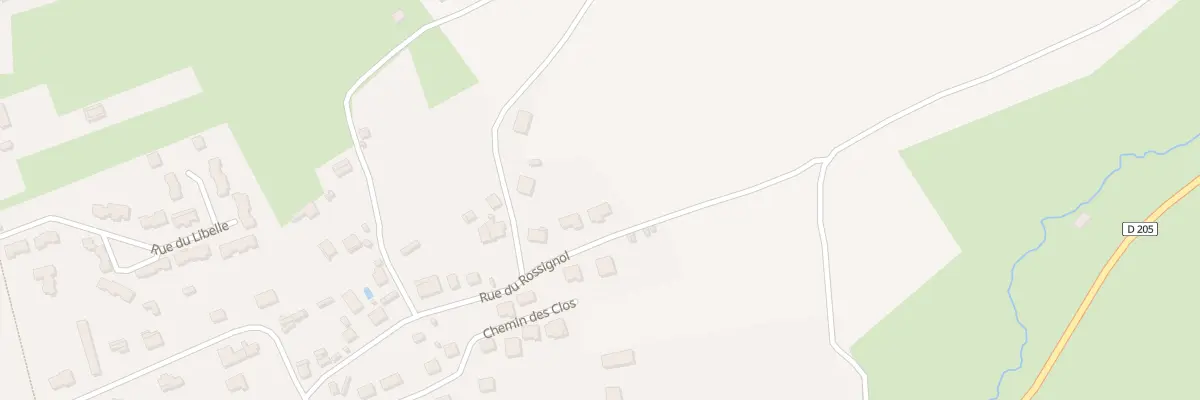 Plan du 5000 Che de Berilly à Floing