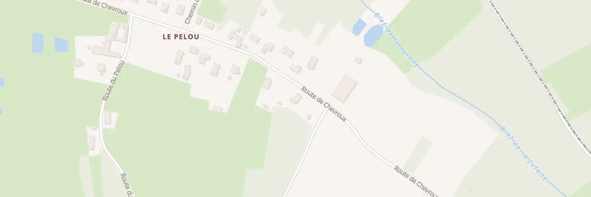 Plan du 622 Rte de Chevroux à Ozan