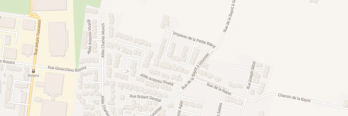 Plan du 13 Rue du Petit Chirouse à Valence