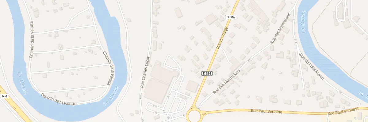Plan du 50 Rue de Vergy à Saint-Dizier