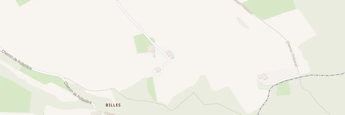 Plan du 525 Che des Billes à Anneyron