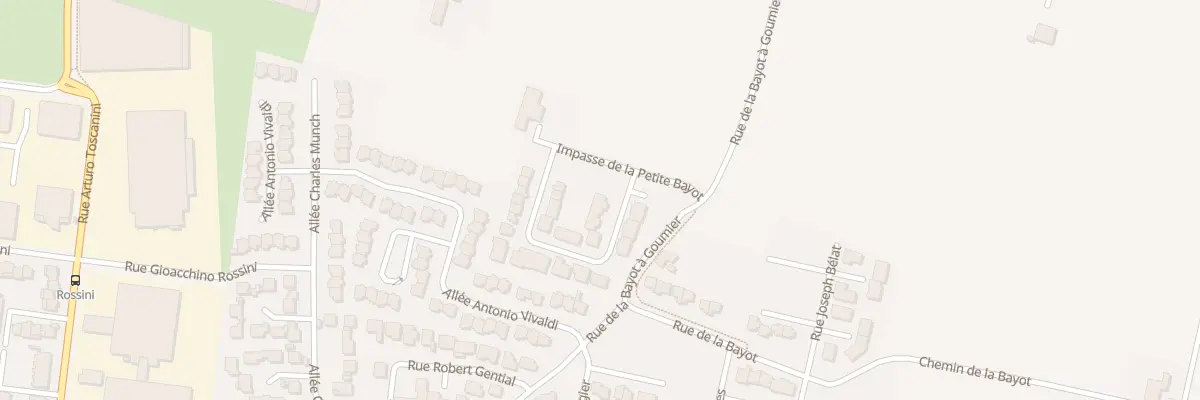 Plan du 25 Rue du Petit Chirouse à Valence