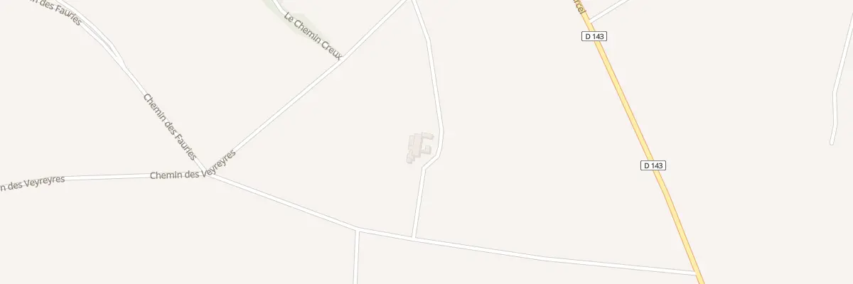Plan du 5491 Les Fauries-Sud à Châteauneuf-sur-Isère