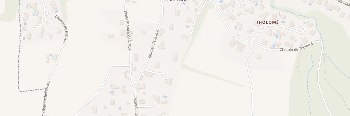Plan du 15 Mte de la Rue à Chaponnay